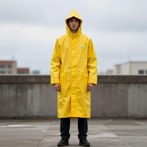 Capa de Chuva Amarela: Estilo e Proteção para Dias Chuvosos