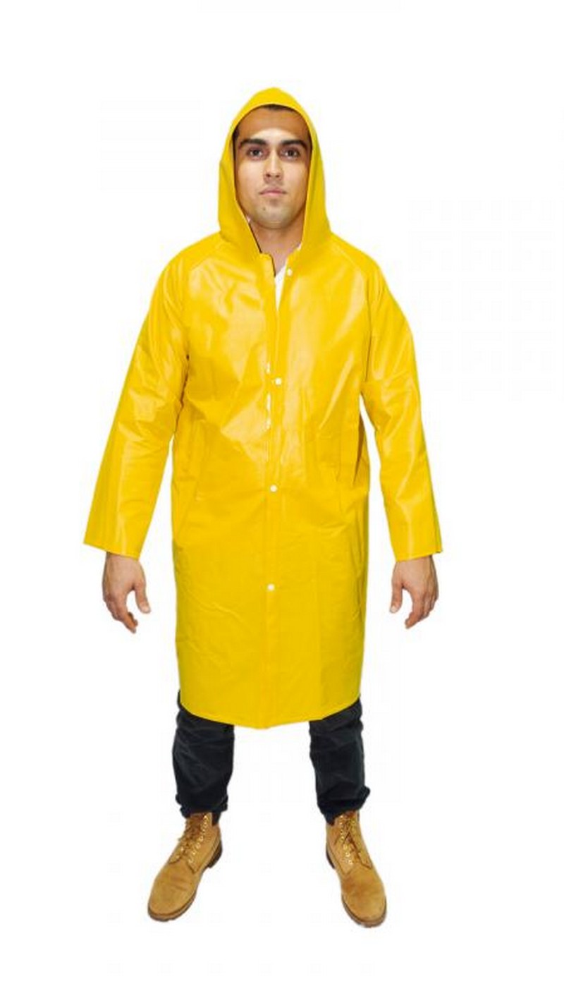 Capa de chuva amarela valor